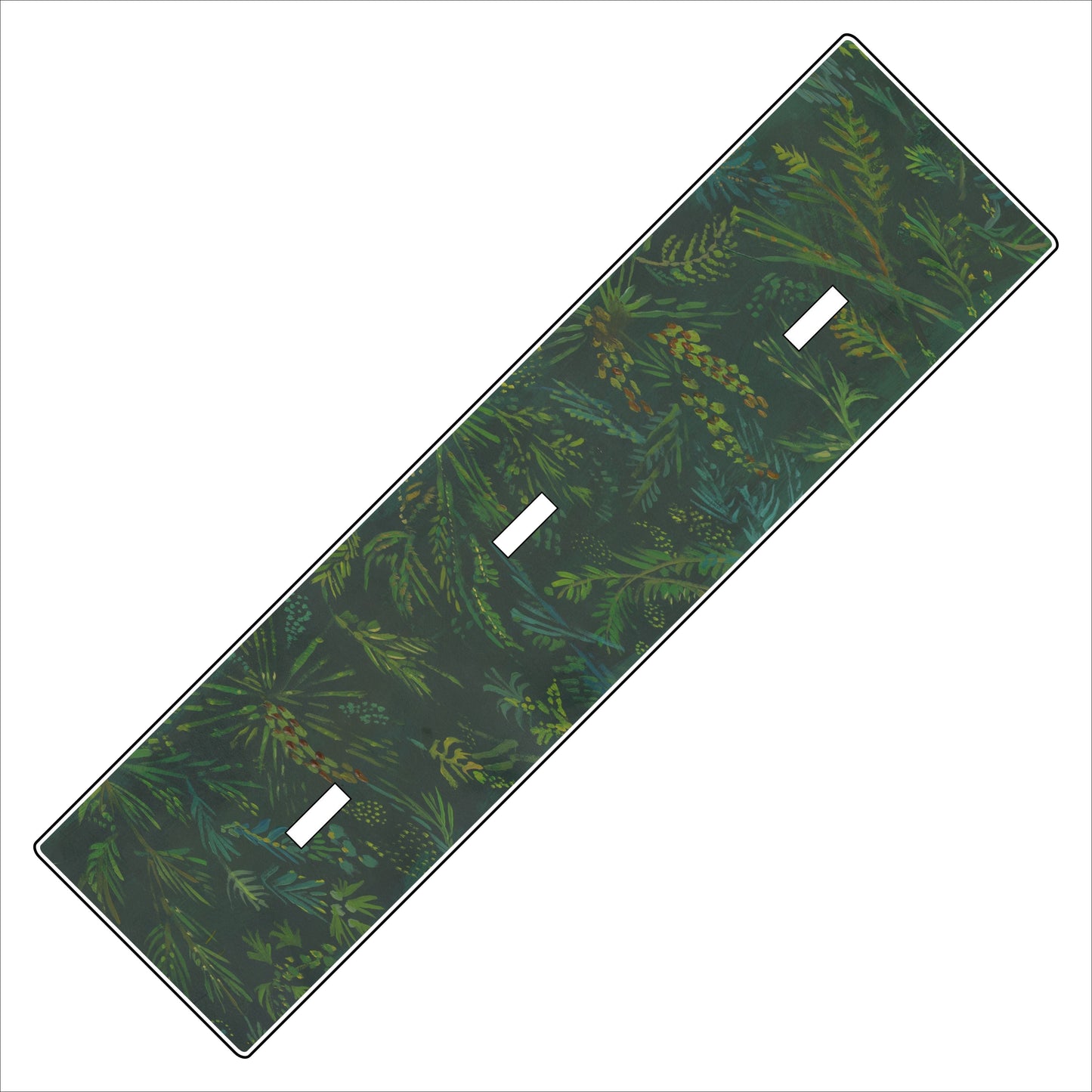 Pine Needle Pattern Staggered XL Base KHA-S010 | 0.50in. Acrylic