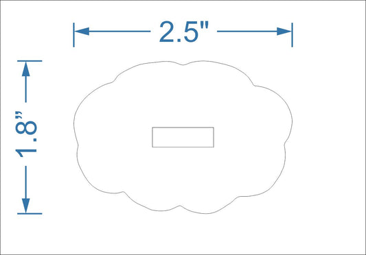 SM Single Stand Clear KHA-S005 | 0.50in. Acrylic