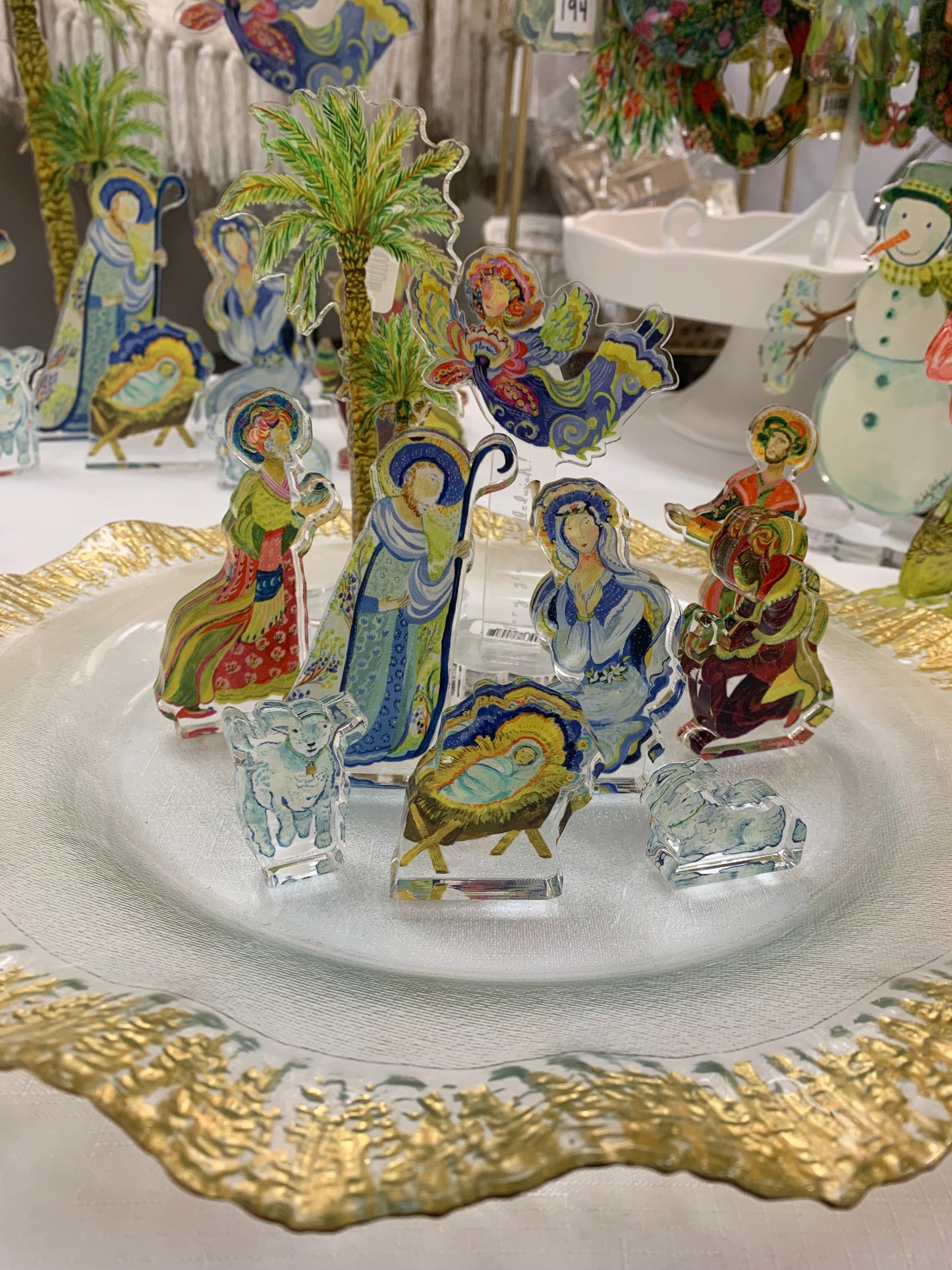 Baby Jesus Acrylic Nativity Figure