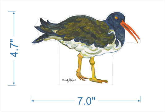 Oyster Catcher Bird | 0.75in. Acrylic Large