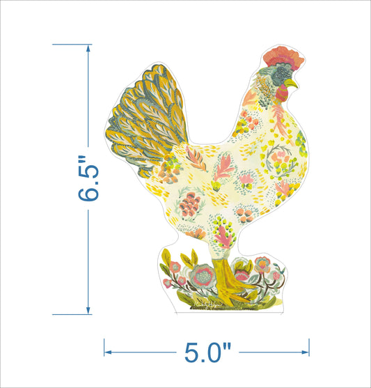 Prairie Chicken | 0.75in. Acrylic Large