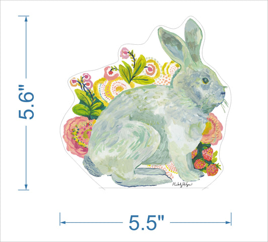 Strawberry Rabbit | 0.75in. Acrylic Large