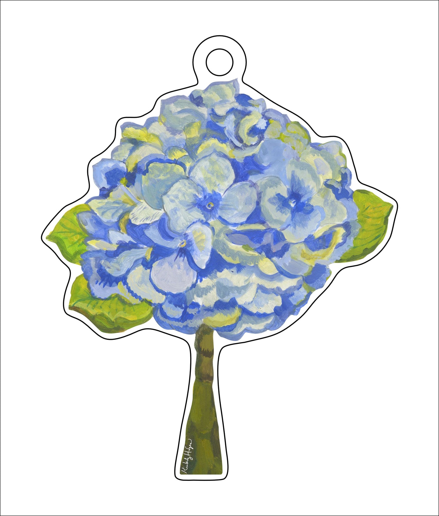 Hydrangea Light Ornament KHA-185 | 0.25in. Acrylic
