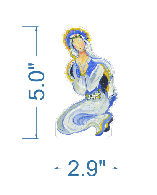 KHA-223 Nativity Mary | 0.75 Acrylic