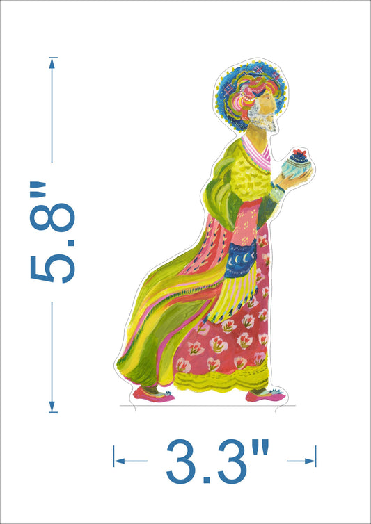 KHA-226 Nativity Caspar | 0.75 Acrylic