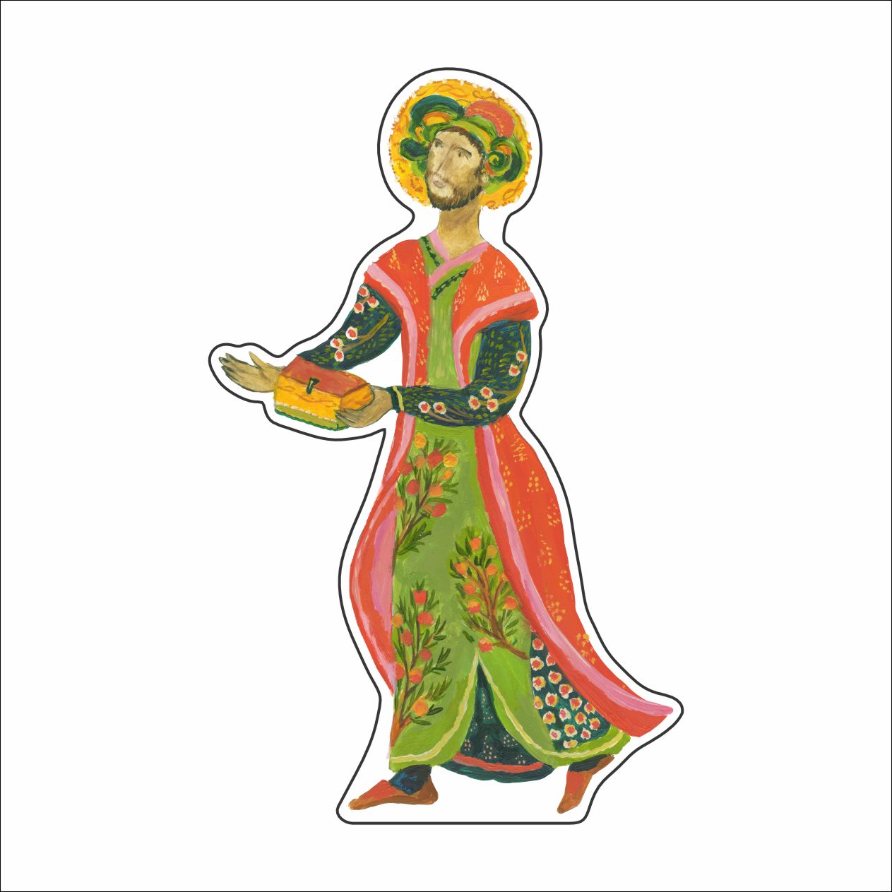 KHA-227 Nativity Melchior | 0.75 Acrylic