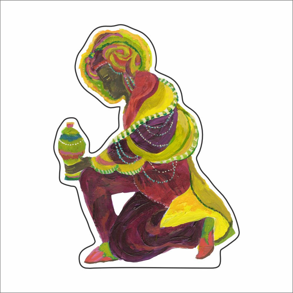 KHA-241 Nativity Balthasar Mini | 0.50 Acrylic