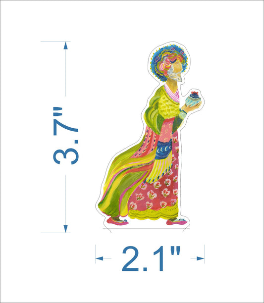 KHA-235 Nativity Caspar Mini | 0.50 Acrylic