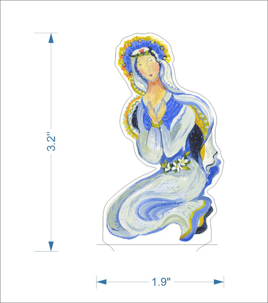 KHA-239 Nativity Mary Mini | 0.50 Acrylic
