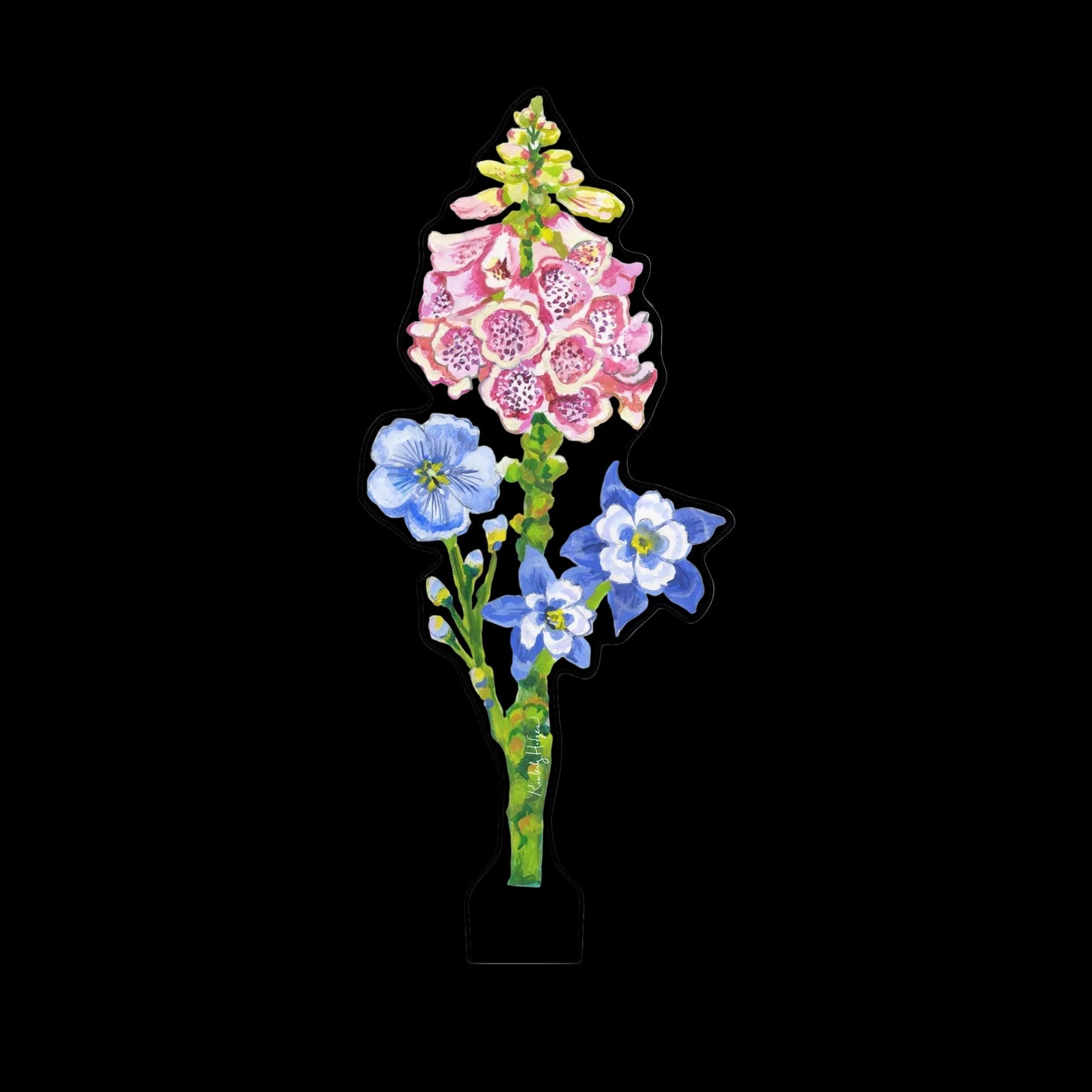 Foxglove Flower by Kimberly Hodges