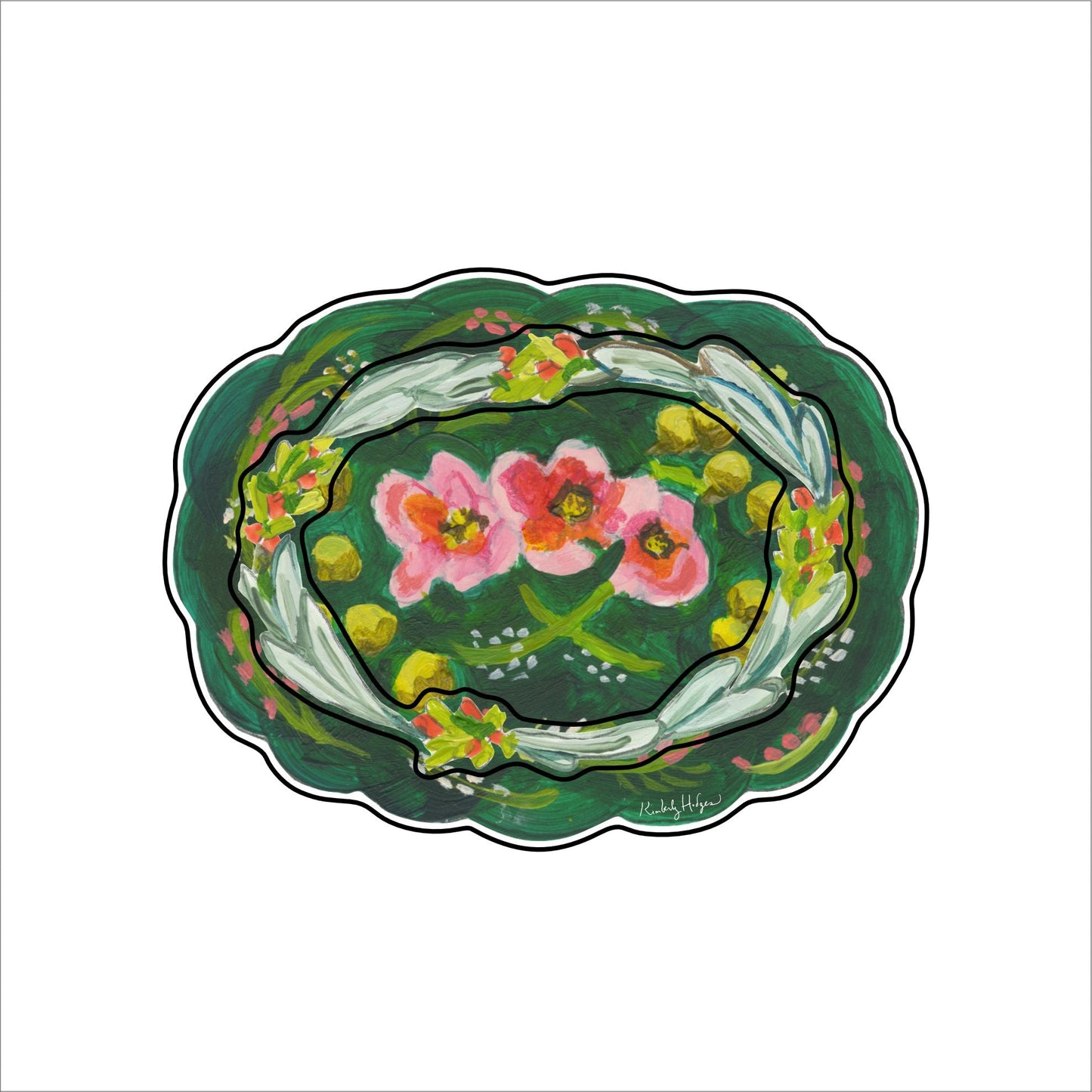 Evergreen Ring Holder KHA-529