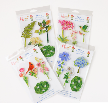 KHA-731 Petite Bouquet Collection 2 | 0.25Acrylic Collection | Set of 6