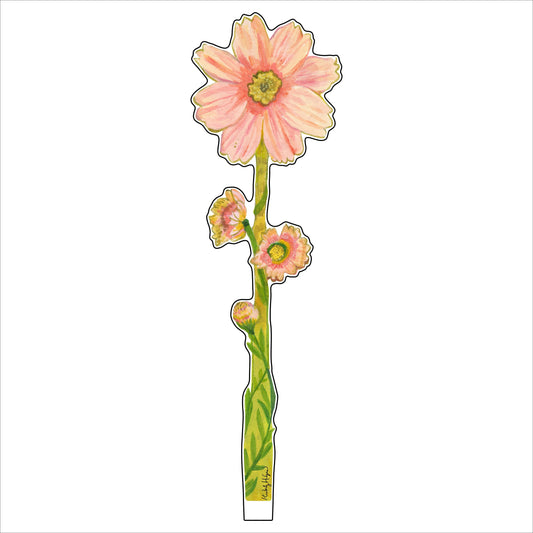 Peach Cosmos | 0.25in. Acrylic Floral