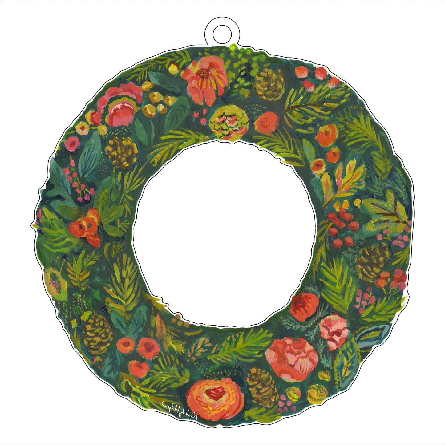 Pinecone Wreath SM