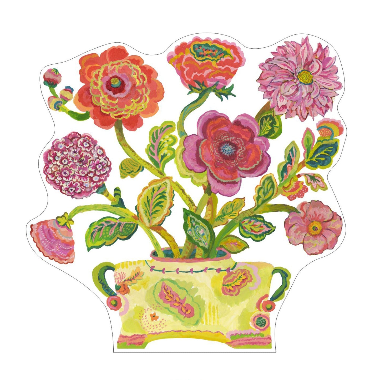 Provence Poppy III | 0.75in. Acrylic Large