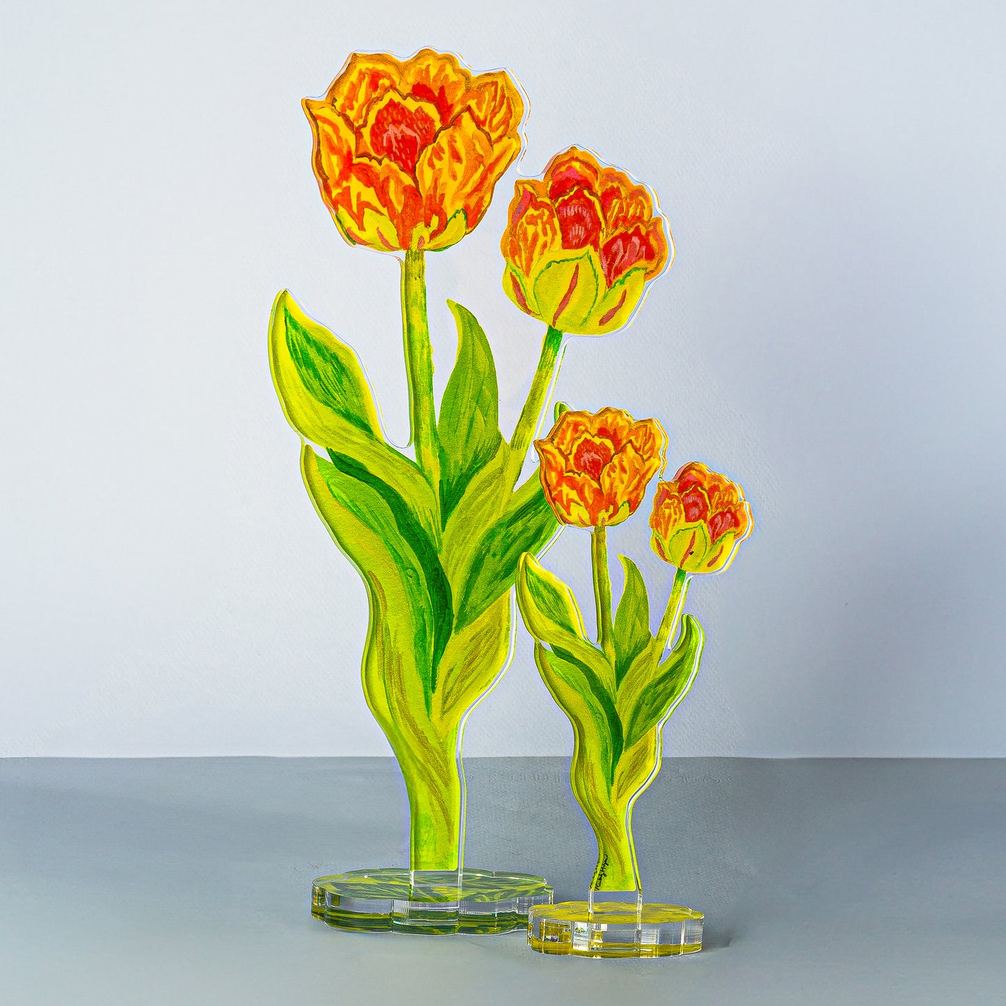 Tulips RETAIL Small Acrylic Single Flower