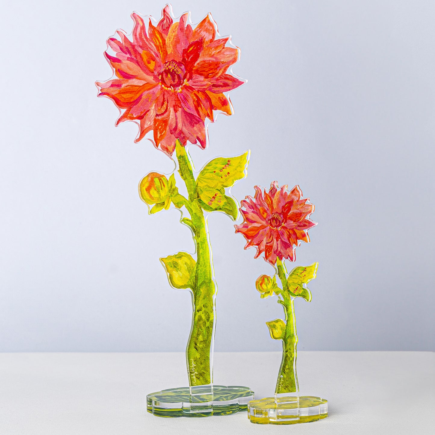 Sonic Bloom Dahlia RETAIL Small Acrylic Single Flower