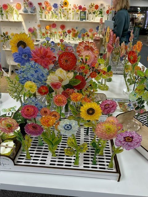 Kim Hodges | Tray & Best Seller Florals Bundle Flower | 0.25" & 0.50" Acrylic Package