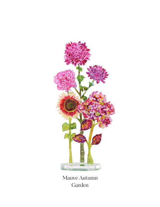 Mauve Autumn Garden Arrangement | Floral Arrangement Bundle