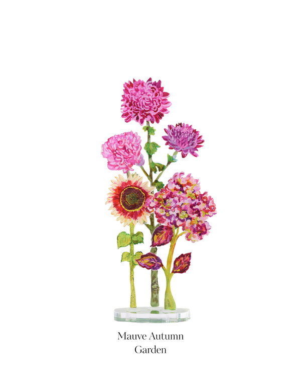 Mauve Autumn Garden Arrangement | Floral Arrangement Bundle