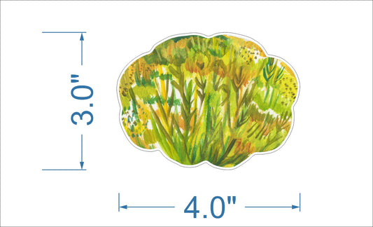 Grasses Double Stand KHA-S008 | 0.50in. Acrylic