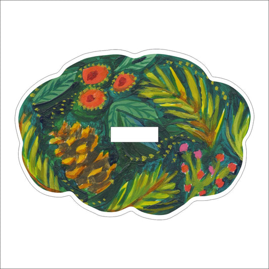 Pinecone & Holly LG Stand KHA-S011 | 0.50in. Acrylic