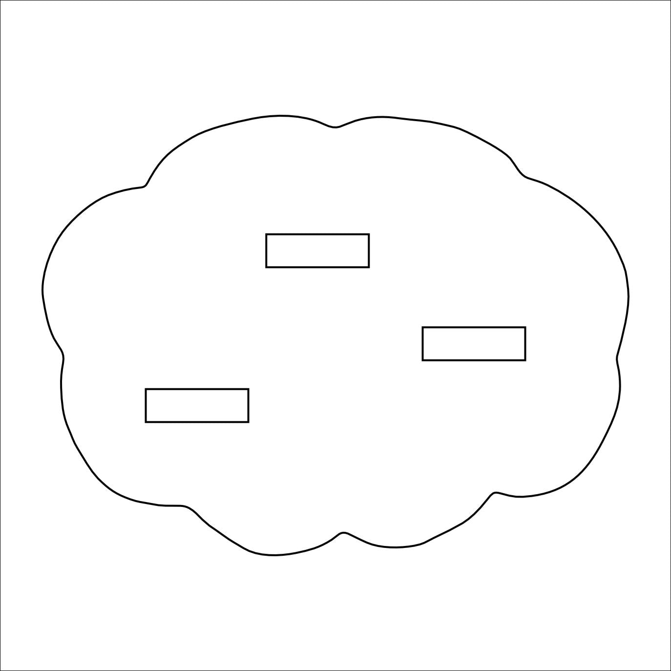 KHA-S007- Triple Stand - Clear | 0.50in. Acrylic Base | Single