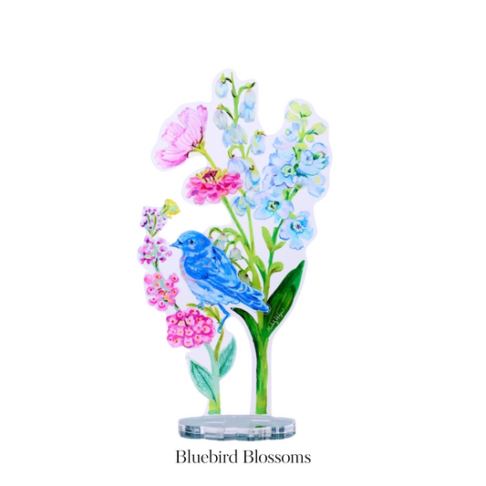 Bluebird Blossom Arrangement | Floral Arrangement Bundle