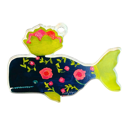 Aimee Whale Ornament KHA-177 | 0.25in. Acrylic