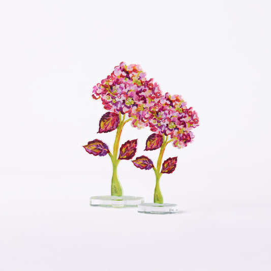 Autumnal Hydrangea | 0.25in. Acrylic Floral