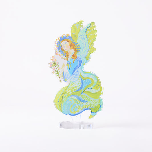 Avonlea Angel | 0.25in. Acrylic Floral