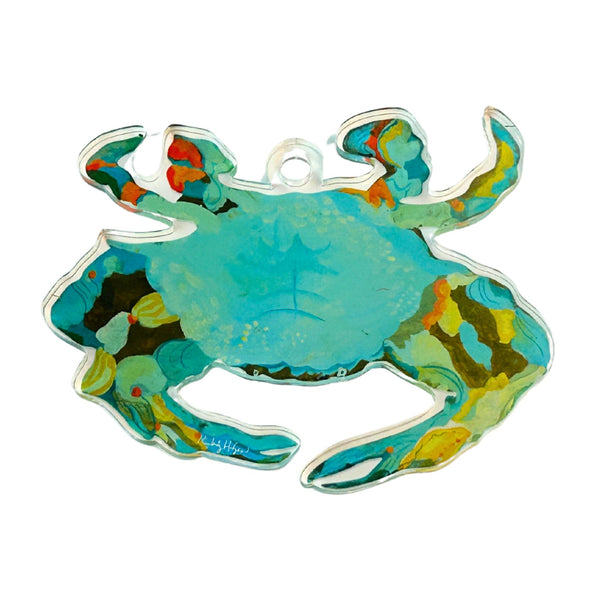Blue Crab Ornament KHA-175 | 0.25in. Acrylic