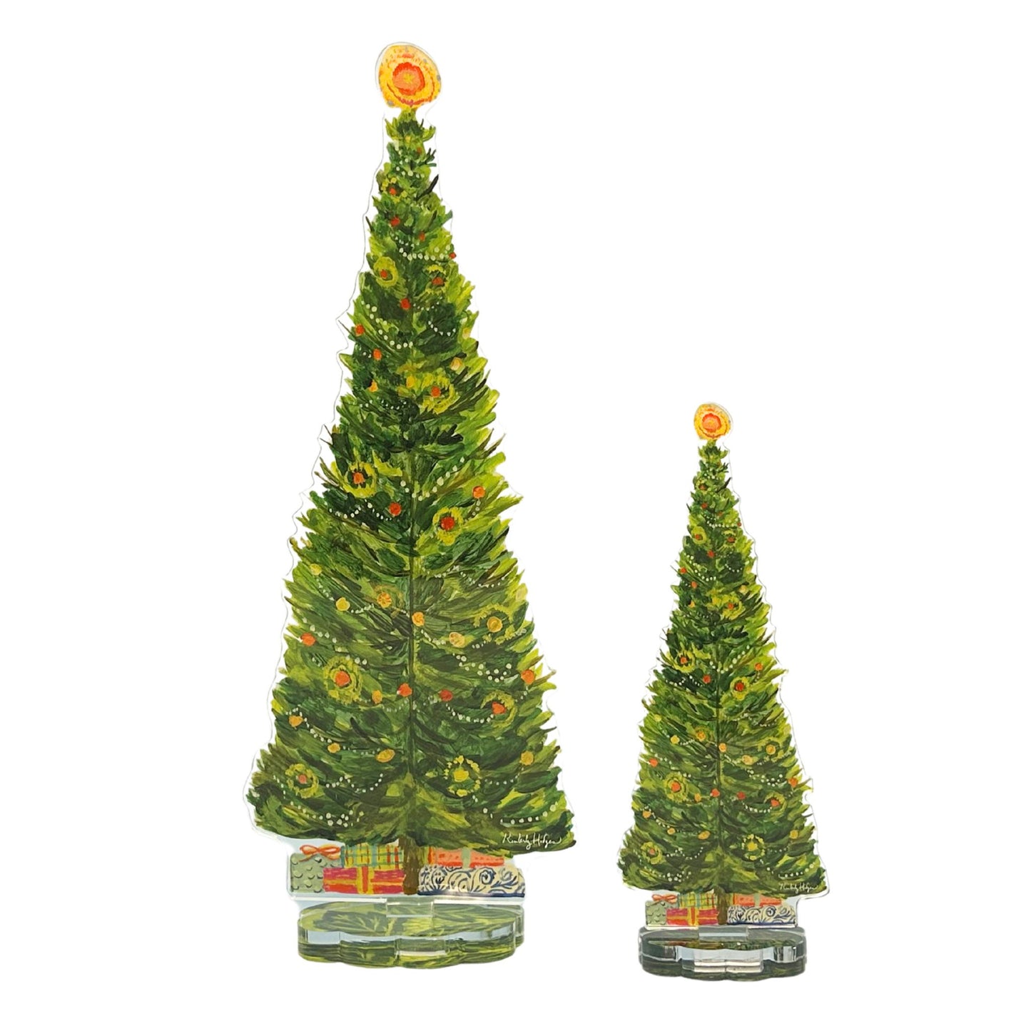 Blue Spruce | 0.25in. Acrylic Floral