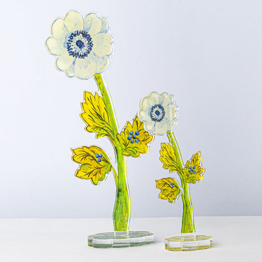 Blue Anemone | 0.25in. Acrylic Floral