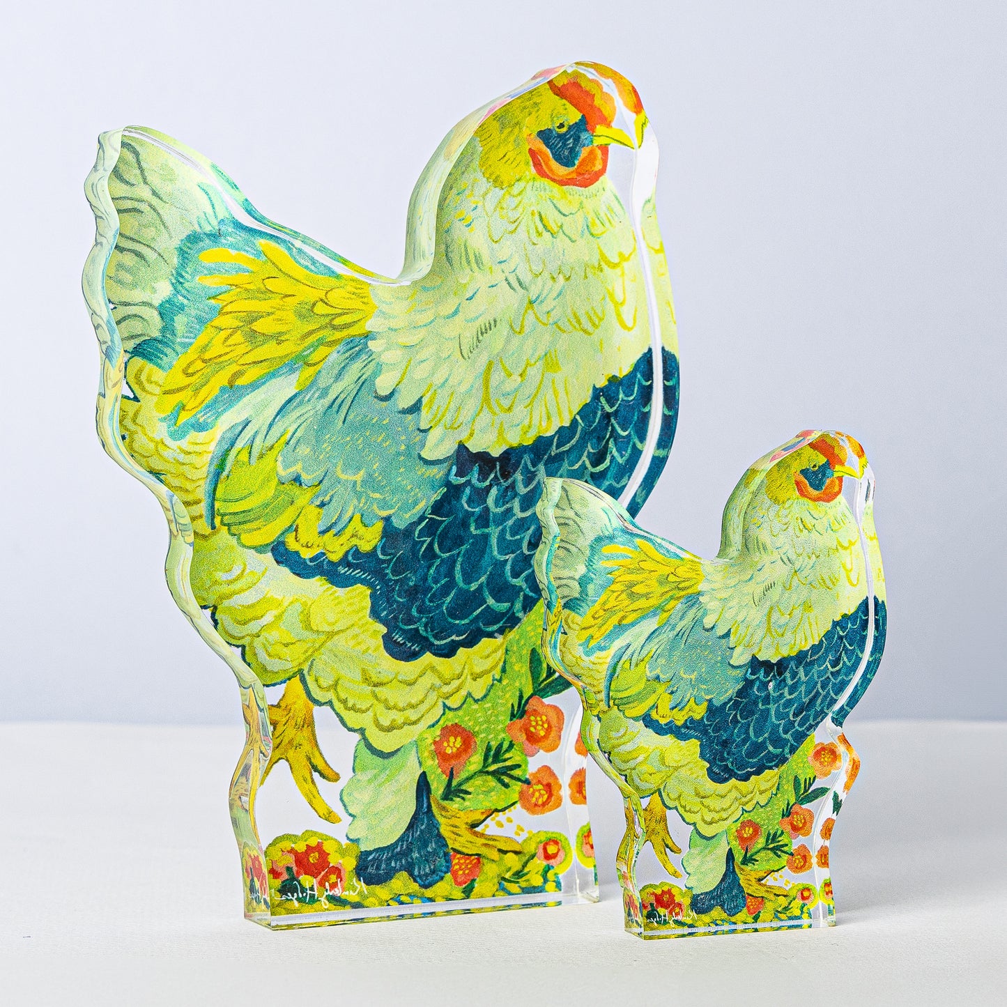 Brahma Chicken Ornament KHA-169 | 0.25in. Acrylic