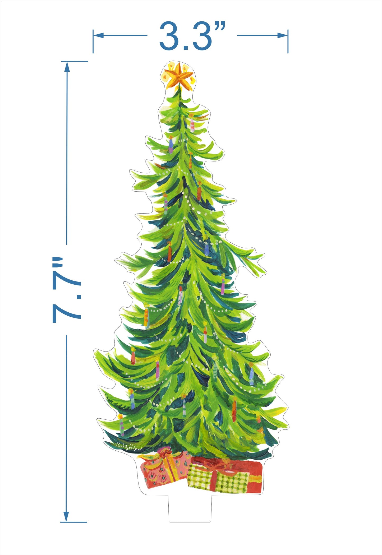 Brewer Spruce | 0.25in. Acrylic Floral