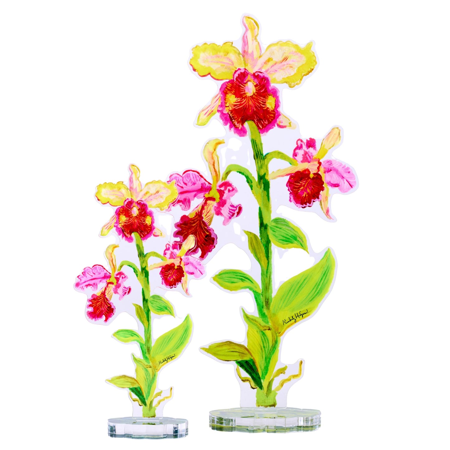 Cattleya Orchid | 0.25in. Acrylic Floral