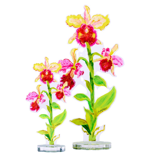 Cattleya Orchid | 0.25in. Acrylic Floral