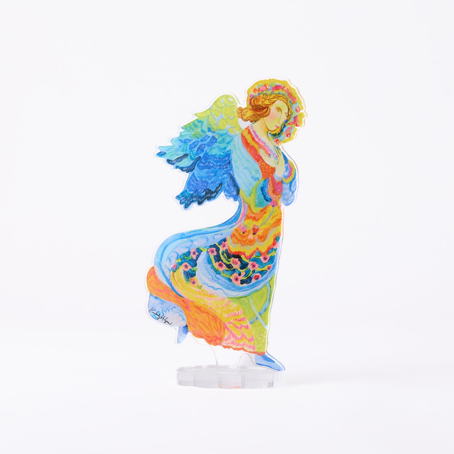 Gabriel Angel | 0.25in. Acrylic Floral