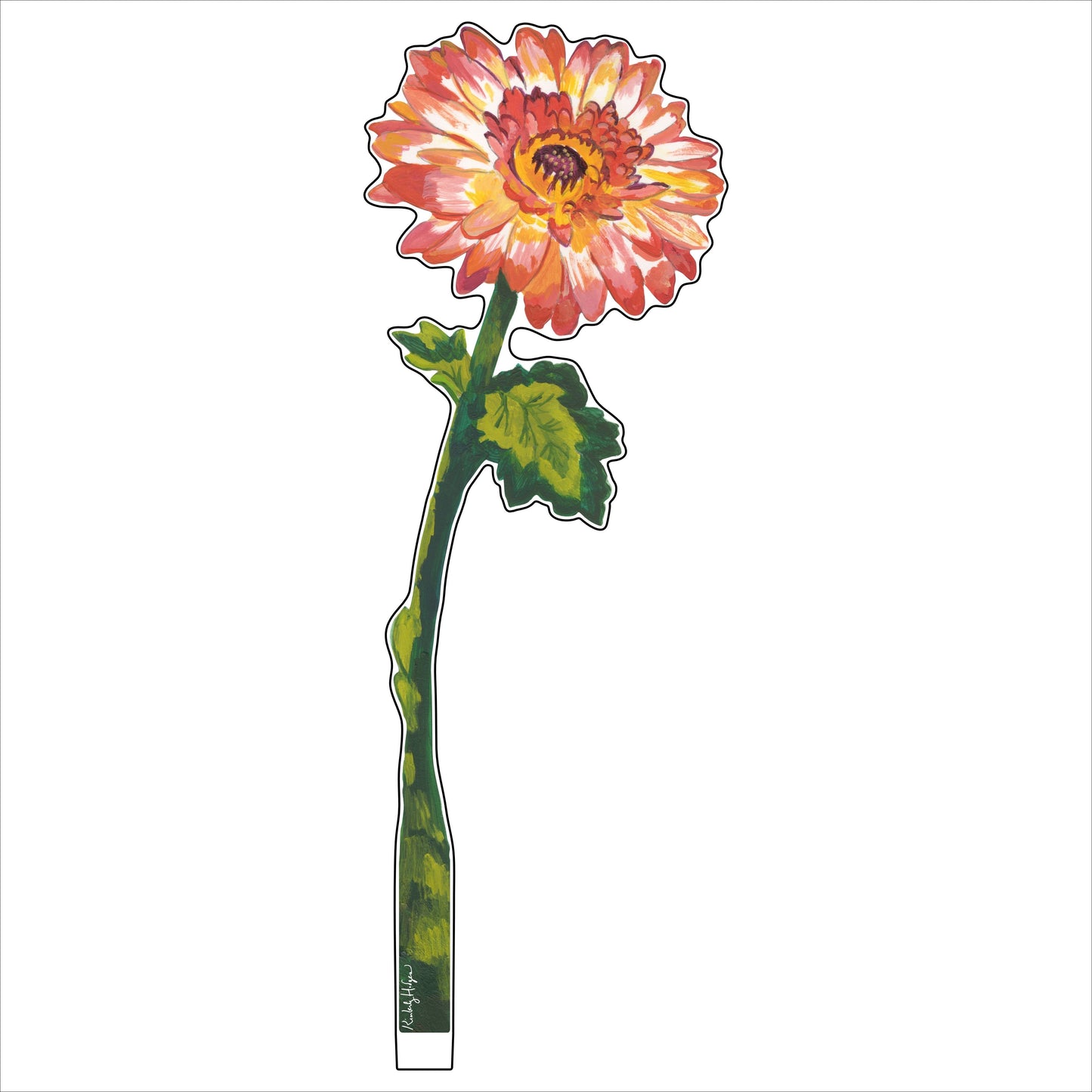 Gerbera Daisy SM KHA-024 | 0.25in. Acrylic | Single
