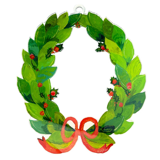 Holly Wreath LG | KHA-218  0.25in. Acrylic