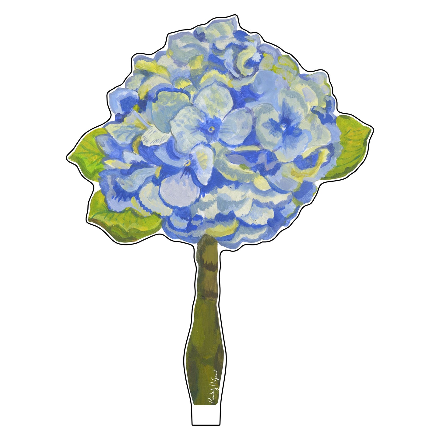 Hydrangea Light SM KHA-028 | 0.25in. Acrylic | Single