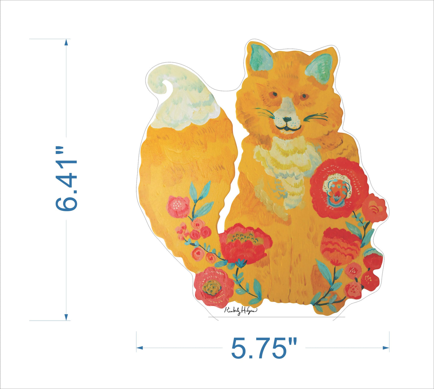 Spring Fox | 0.75in. Acrylic Large