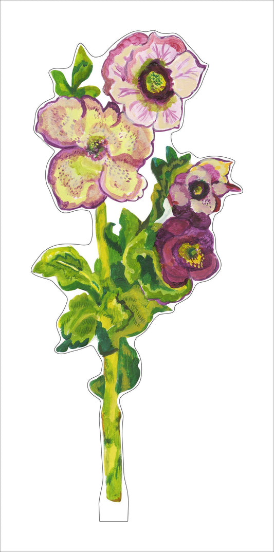 Hellebore Flower LG WHOLESALE KHA-168 | 0.25in. Acrylic