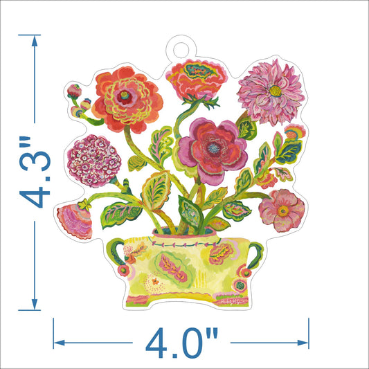 Provence Poppy III Ornament