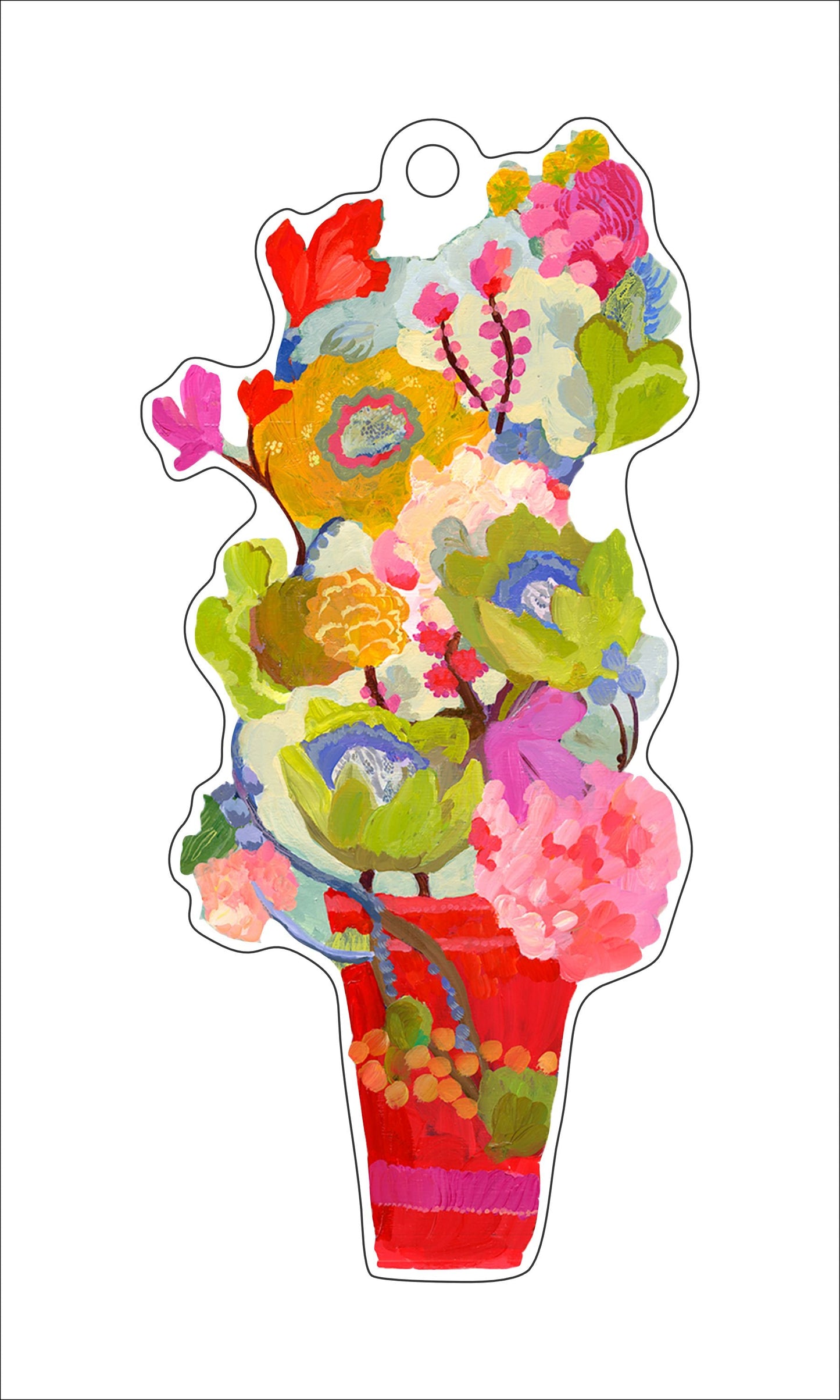 Protea Bouqet Ornament Ornament KHA-186 | 0.25in. Acrylic