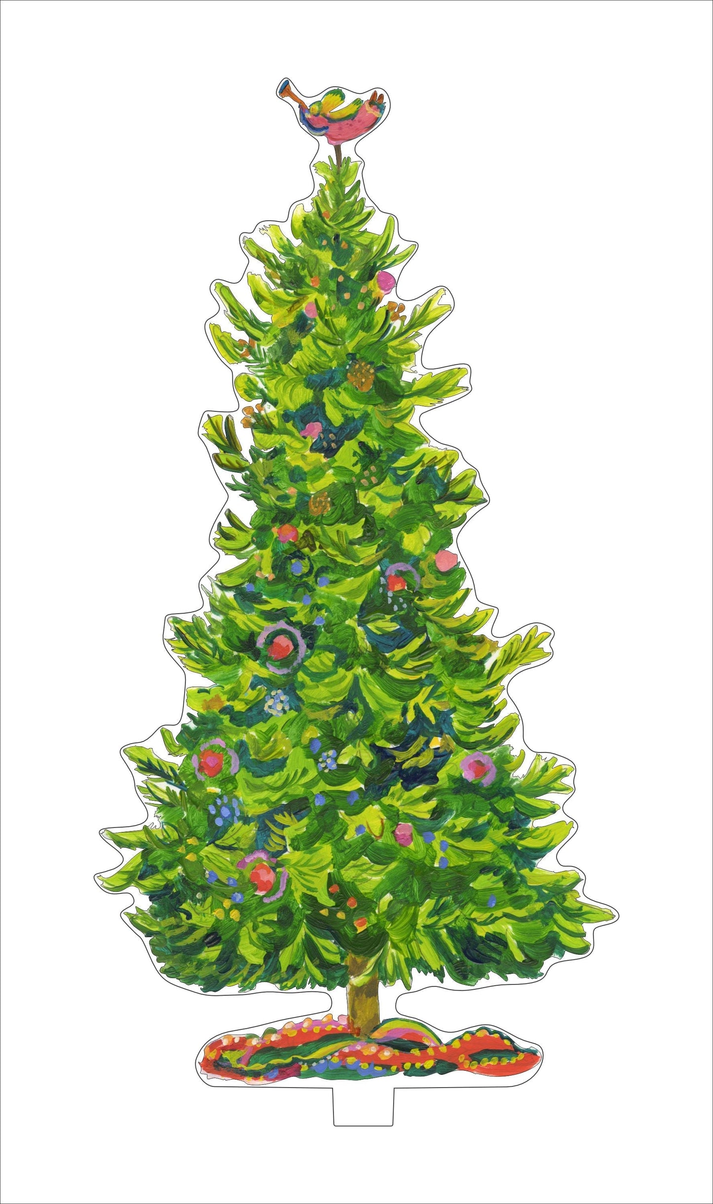 Engleman Spruce | 0.25in. Acrylic Floral