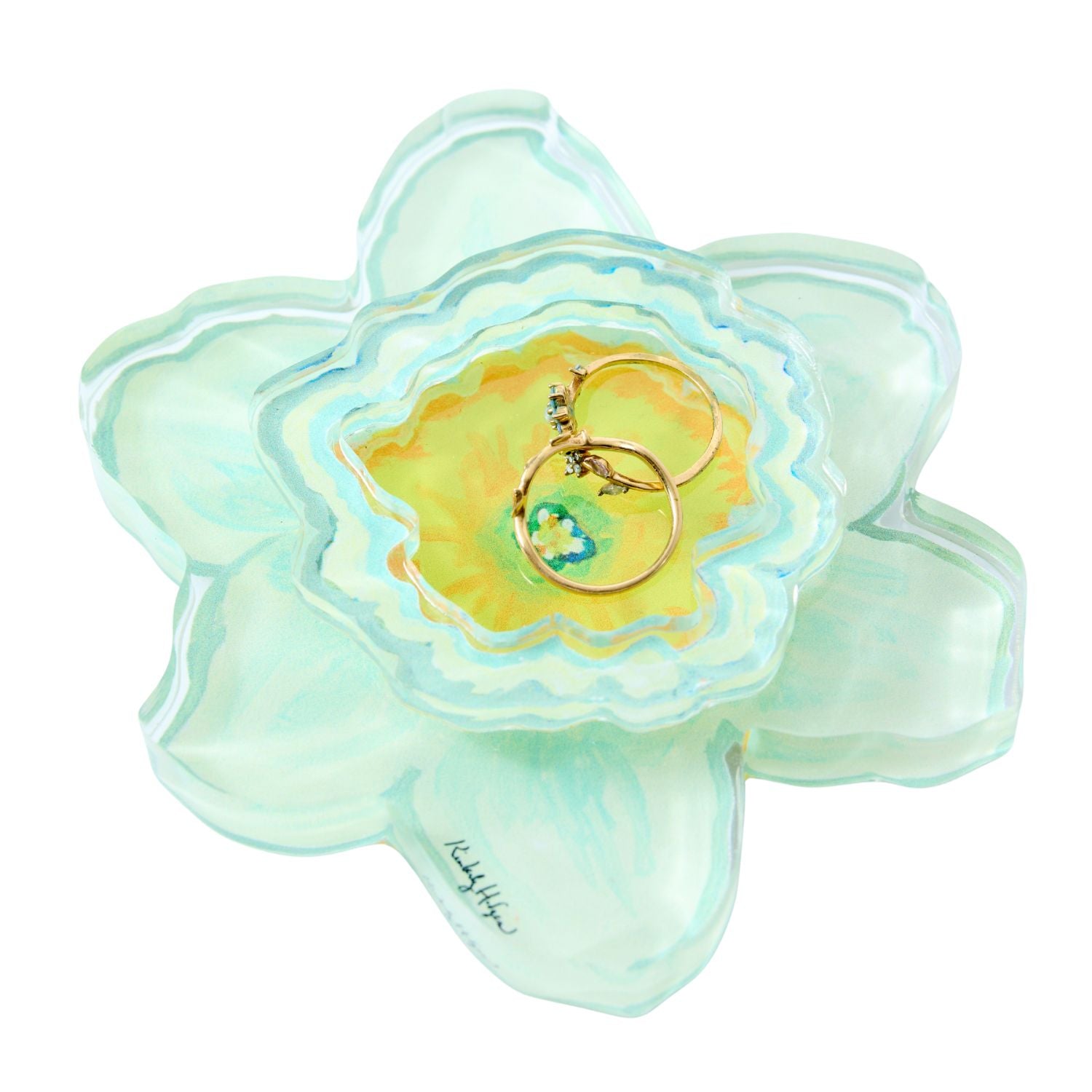 Daffodil Ring Holder – Kimberly Hodges Art and Design