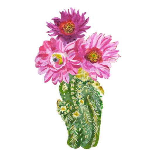 Lace Cactus | 0.25in. Acrylic Floral