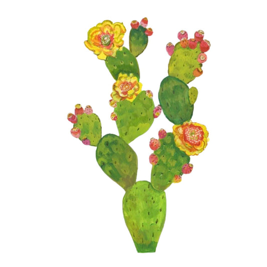Prickly Pear | 0.25in. Acrylic Floral